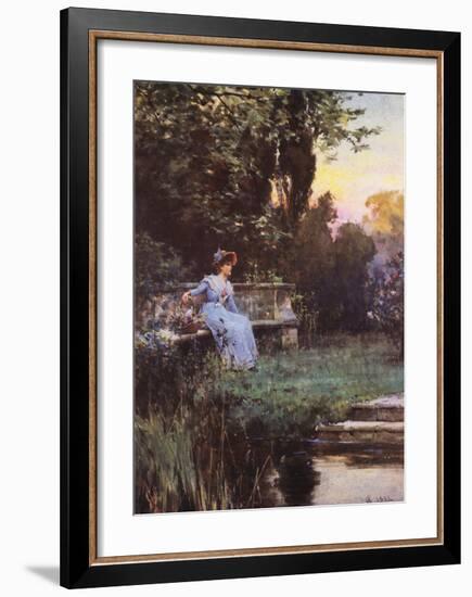 Moment's Peace-Alfred Augustus Glendenning-Framed Art Print