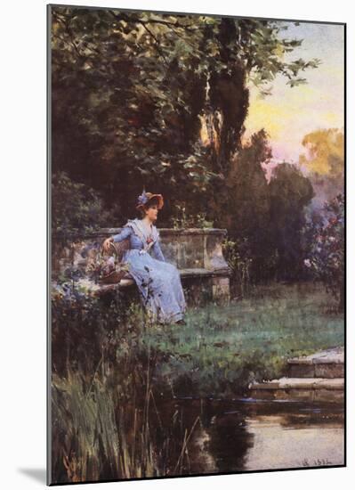 Moment's Peace-Alfred Augustus Glendenning-Mounted Art Print