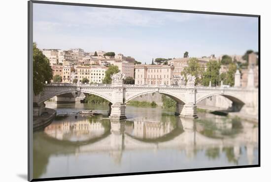 Moments in Rome by the Tiber-Carina Okula-Mounted Photographic Print