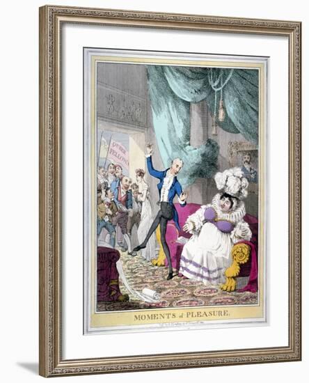 Moments of Pleasure, 1820-Theodore Lane-Framed Giclee Print