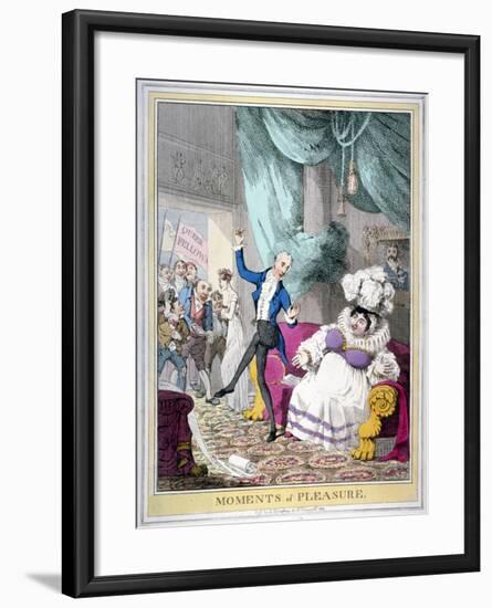 Moments of Pleasure, 1820-Theodore Lane-Framed Giclee Print