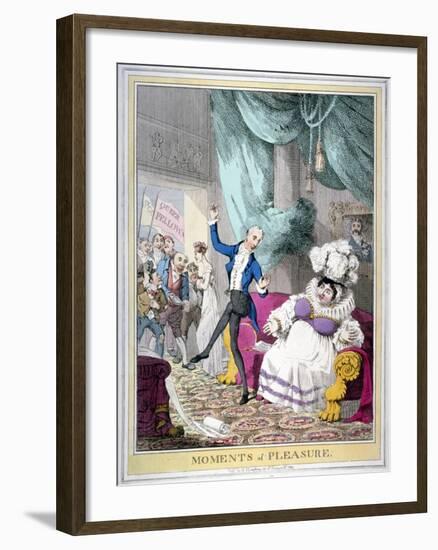 Moments of Pleasure, 1820-Theodore Lane-Framed Giclee Print