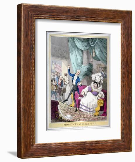 Moments of Pleasure, 1820-Theodore Lane-Framed Giclee Print