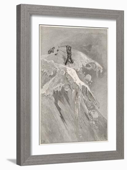 Moming Pass-Edward Whymper-Framed Art Print