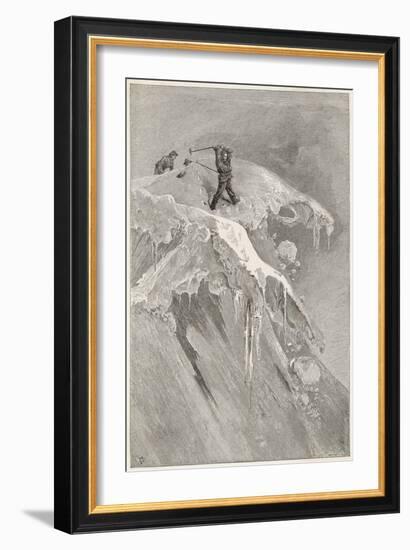 Moming Pass-Edward Whymper-Framed Art Print