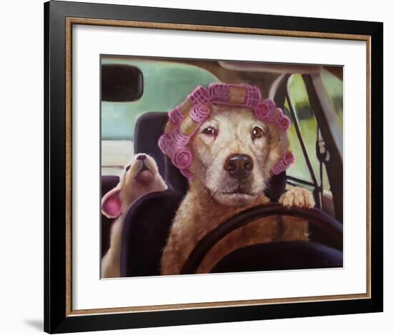 Mommy Chauffeur-Lucia Heffernan-Framed Premium Giclee Print