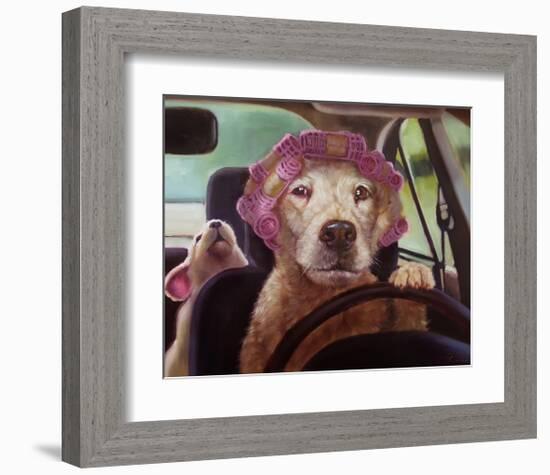 Mommy Chauffeur-Lucia Heffernan-Framed Art Print