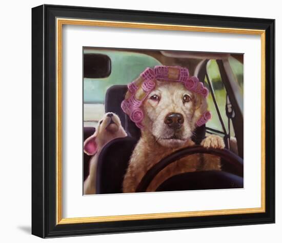 Mommy Chauffeur-Lucia Heffernan-Framed Art Print