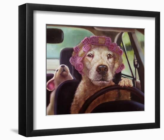 Mommy Chauffeur-Lucia Heffernan-Framed Art Print