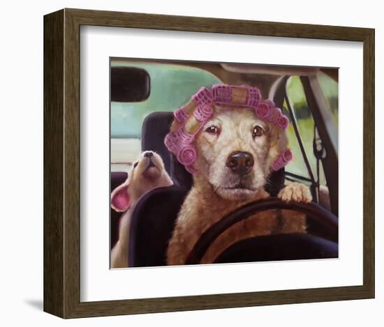 Mommy Chauffeur-Lucia Heffernan-Framed Art Print