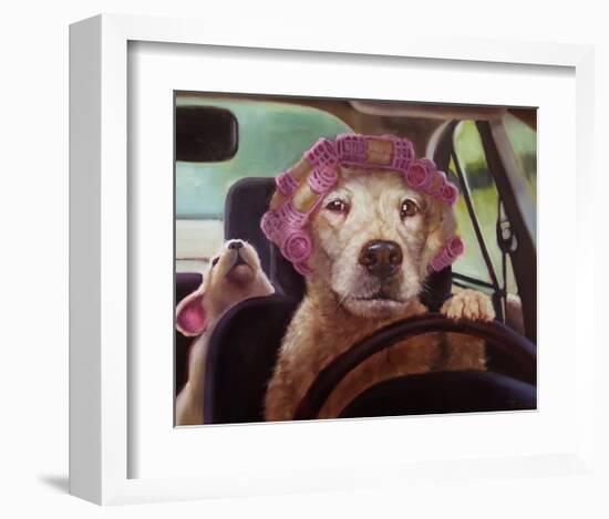 Mommy Chauffeur-Lucia Heffernan-Framed Art Print