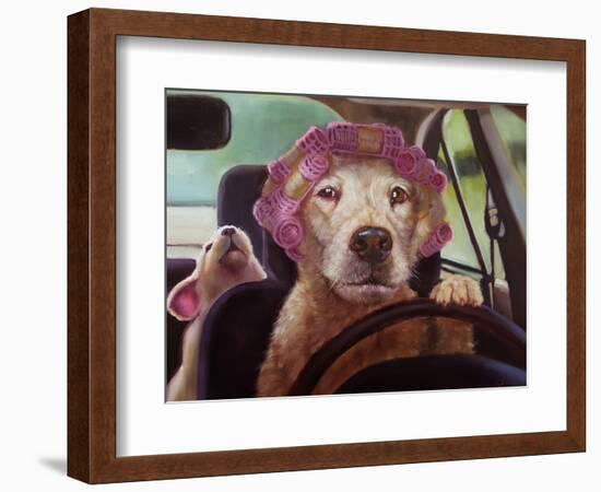 Mommy Chauffeur-Lucia Heffernan-Framed Art Print