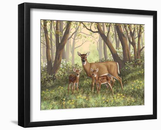 Moms Little Spring Blossoms-Crista Forest-Framed Giclee Print
