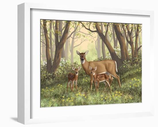 Moms Little Spring Blossoms-Crista Forest-Framed Giclee Print