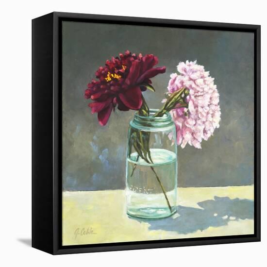Moms Mason Jar-Jerry Cable-Framed Premier Image Canvas