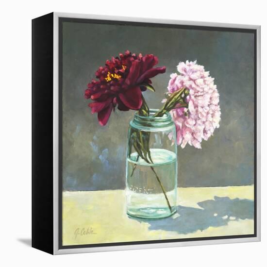 Moms Mason Jar-Jerry Cable-Framed Premier Image Canvas