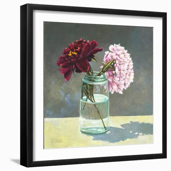 Moms Mason Jar-Jerry Cable-Framed Giclee Print