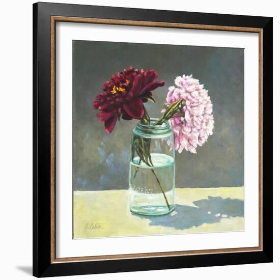 Moms Mason Jar-Jerry Cable-Framed Giclee Print