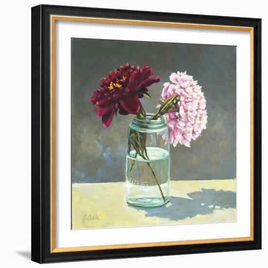 Moms Mason Jar-Jerry Cable-Framed Giclee Print