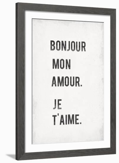 Mon Amour-The Vintage Collection-Framed Giclee Print