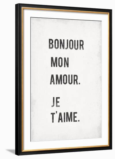 Mon Amour-The Vintage Collection-Framed Giclee Print