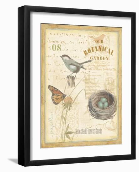 Mon Jardin II-Lisa Audit-Framed Giclee Print