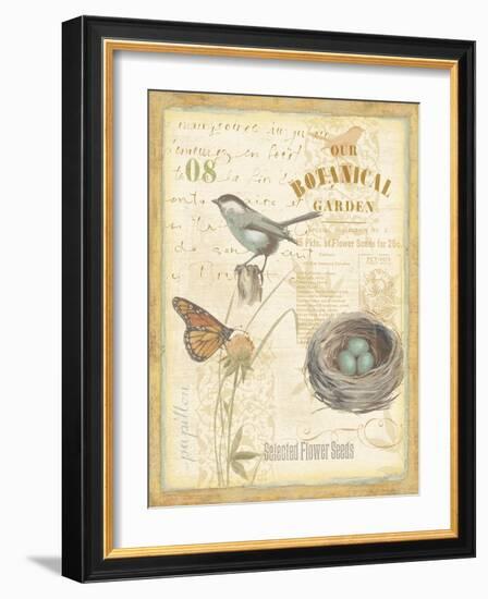 Mon Jardin II-Lisa Audit-Framed Giclee Print