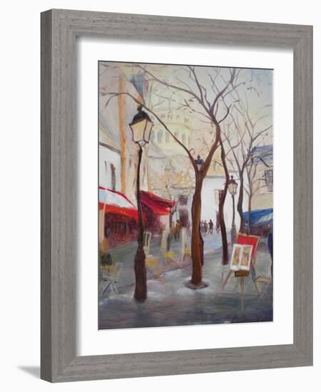 Mon Martre, 2010-Antonia Myatt-Framed Giclee Print