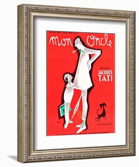 Mon Oncle-null-Framed Premium Giclee Print