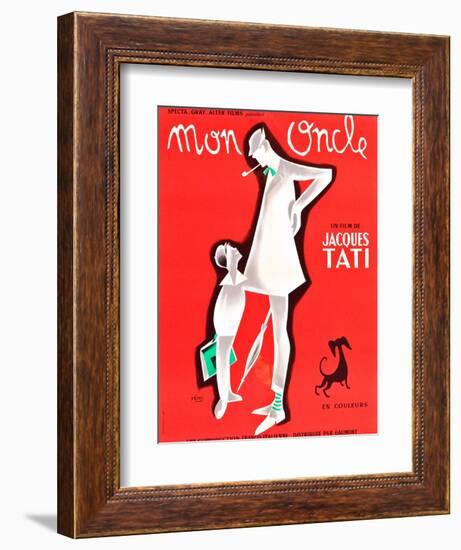 Mon Oncle-null-Framed Premium Giclee Print