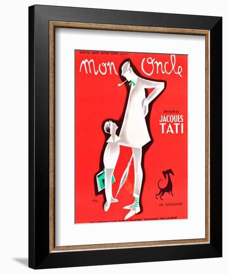 Mon Oncle-null-Framed Premium Giclee Print