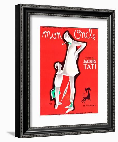 Mon Oncle-null-Framed Premium Giclee Print