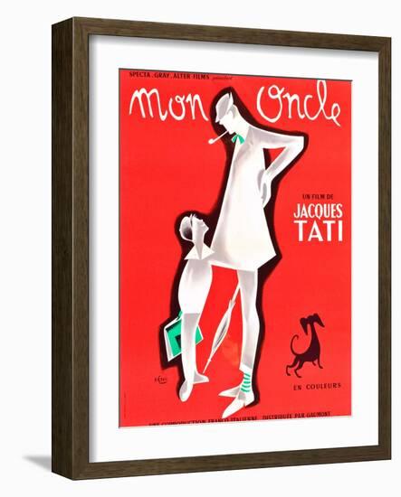 Mon Oncle-null-Framed Art Print