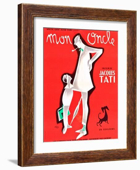 Mon Oncle-null-Framed Art Print