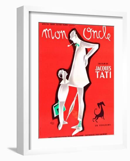 Mon Oncle-null-Framed Art Print