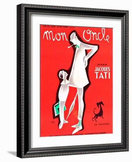 Mon Oncle-null-Framed Art Print