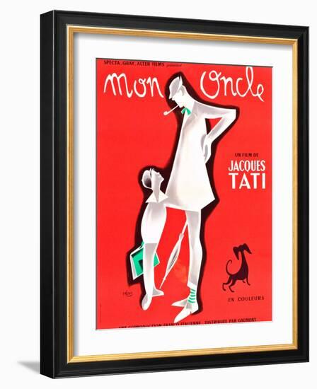 Mon Oncle-null-Framed Art Print