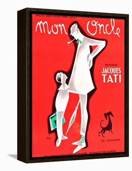 Mon Oncle-null-Framed Stretched Canvas