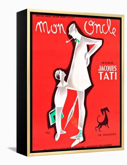 Mon Oncle-null-Framed Stretched Canvas