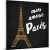 Mon Paris Gold I-Linda Baliko-Mounted Art Print