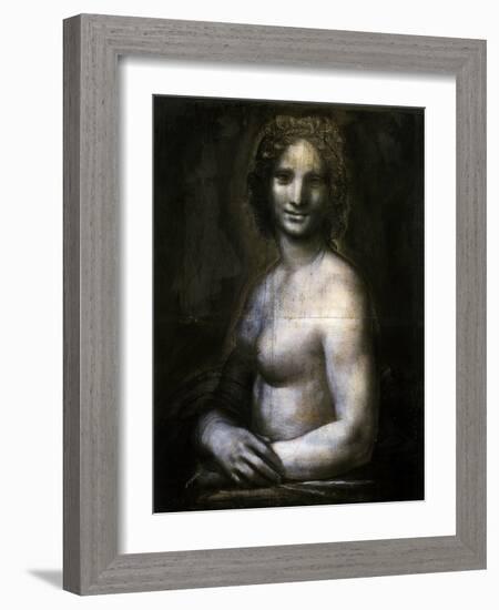 Mona Lisa, 1500-Leonardo da Vinci-Framed Giclee Print