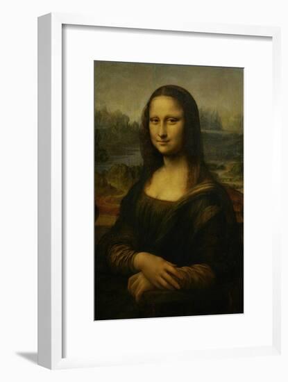 Mona Lisa, 1503-1506-Leonardo da Vinci-Framed Giclee Print