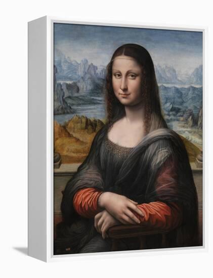 Mona Lisa, 1503-19-Leonardo Da Vinci-Framed Premier Image Canvas