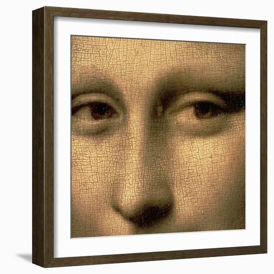 Mona Lisa, c.1503-6-Leonardo da Vinci-Framed Giclee Print