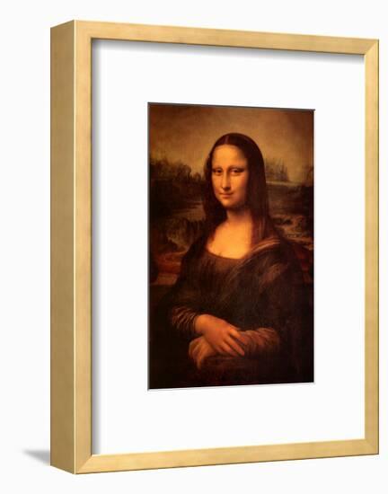 Mona Lisa, c.1507-Leonardo da Vinci-Framed Art Print