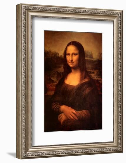 Mona Lisa, c.1507-Leonardo da Vinci-Framed Art Print