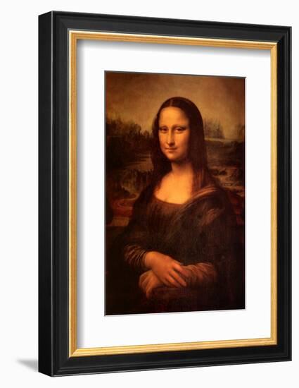 Mona Lisa, c.1507-Leonardo da Vinci-Framed Art Print