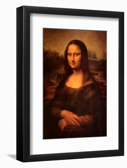 Mona Lisa, c.1507-Leonardo da Vinci-Framed Art Print