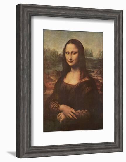 Mona Lisa, c.1507-Leonardo da Vinci-Framed Art Print