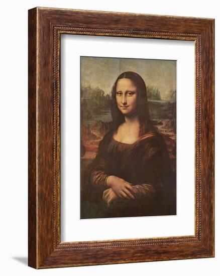 Mona Lisa, c.1507-Leonardo da Vinci-Framed Art Print